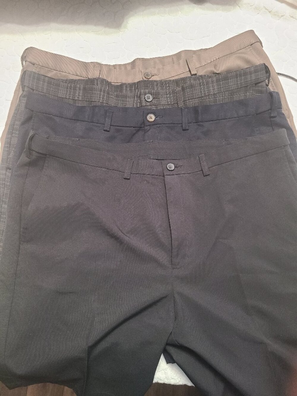 44W Haggar Men's Shorts (4 pairs)